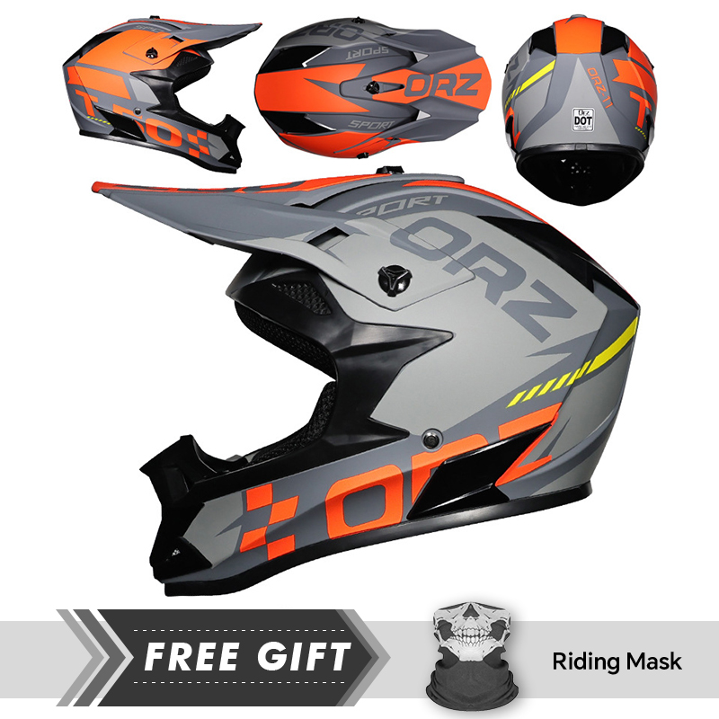 Quick Release Buckle Motorcycle Helmet - Off Road Helmet Eye Face Protection