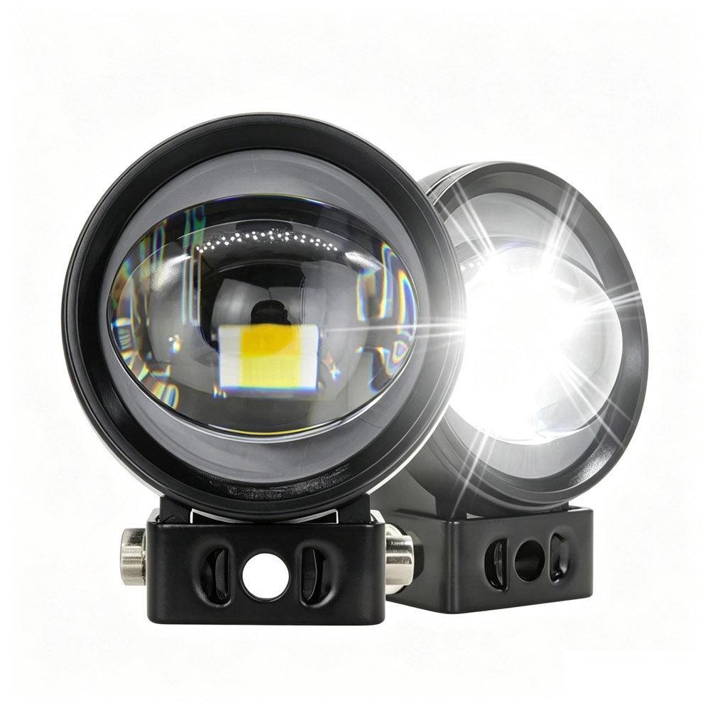 LED Projector Spotlights Motor - Universal Motorcycle Led Headlight Projector recension och pris
