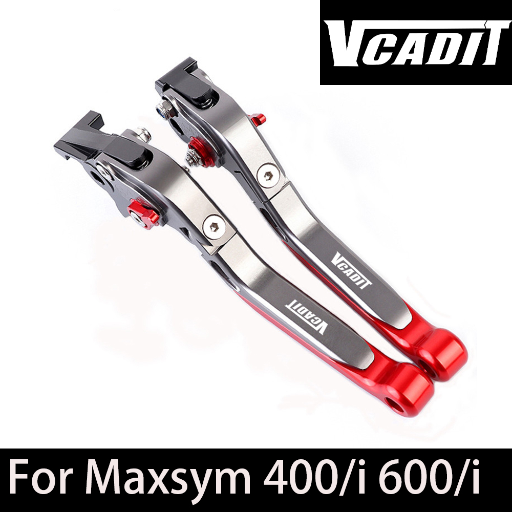 For SYM Maxsym 400 400i 600 60 - Cnc Aluminum Adjustable Brake Clutch Levers recension och pris