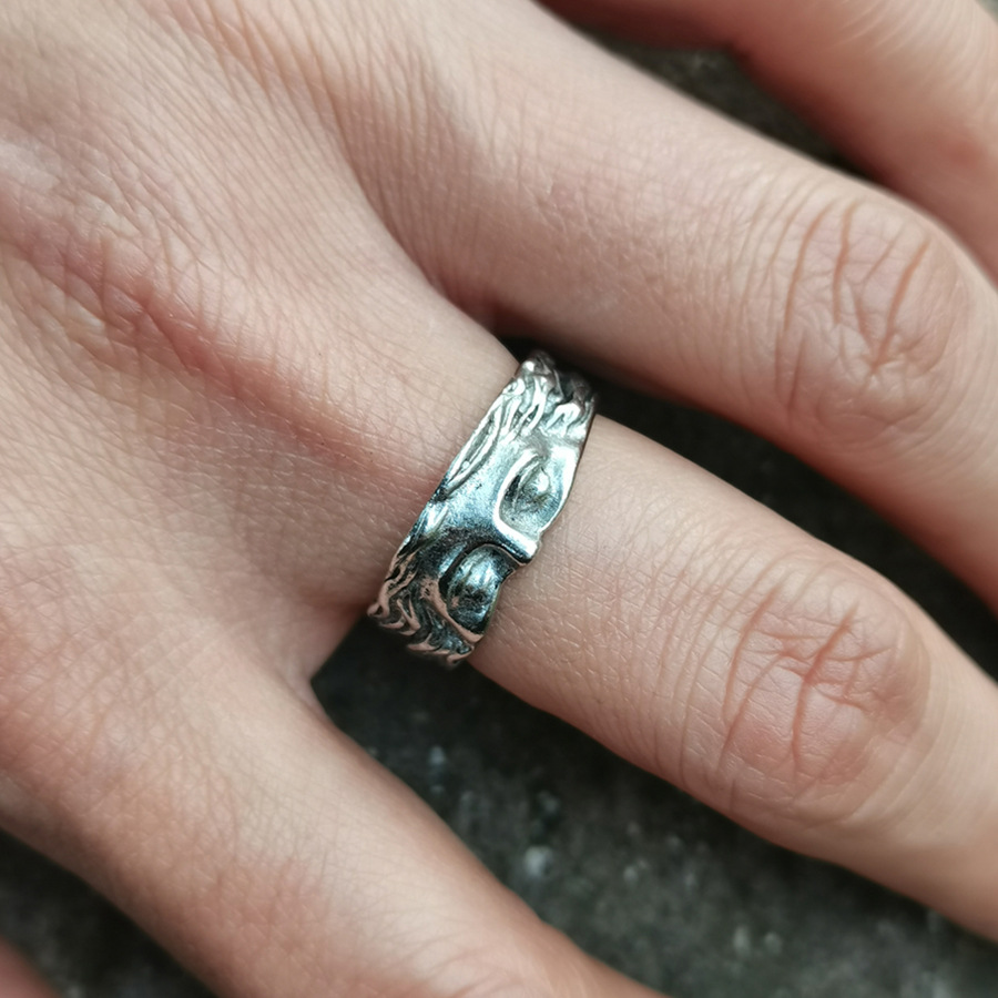 Creative Venus Half Mask Ring  - Vintage Open Face Retro Helmet recension och pris