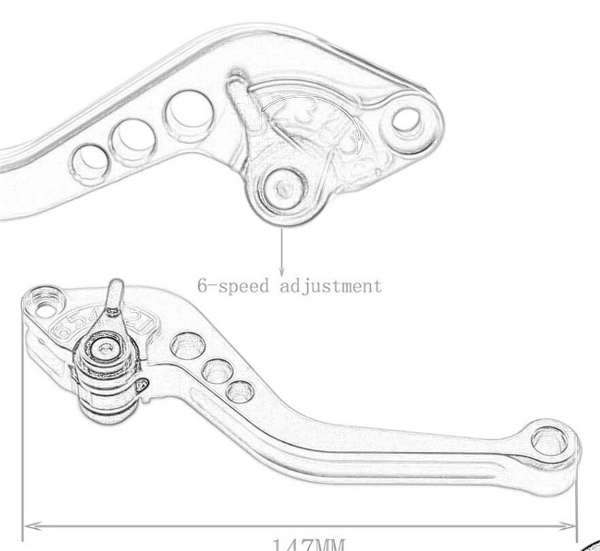 For KTM 390ADVENTURE 390 ADVEN - Cnc Aluminum Adjustable Brake Clutch Levers recension och pris