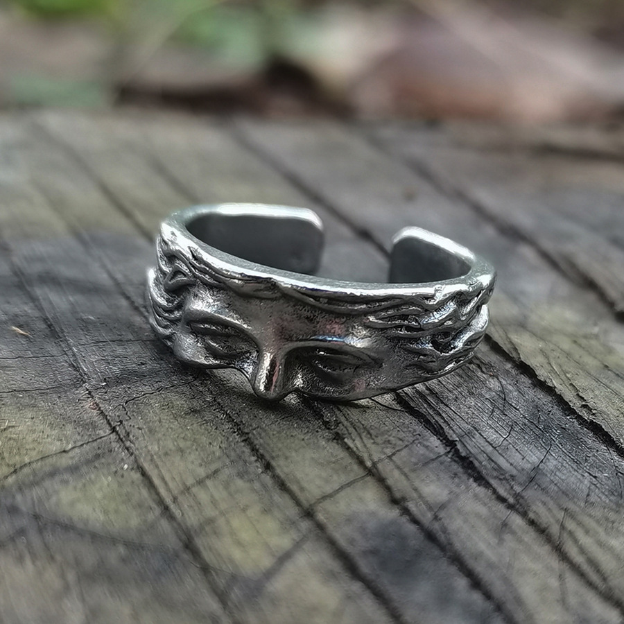 Creative Venus Half Mask Ring  - Vintage Open Face Retro Helmet recension och pris