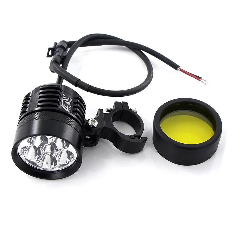 2PCS Universal L6X Headlight L - Universal Motorcycle Led Headlight Projector recension och pris