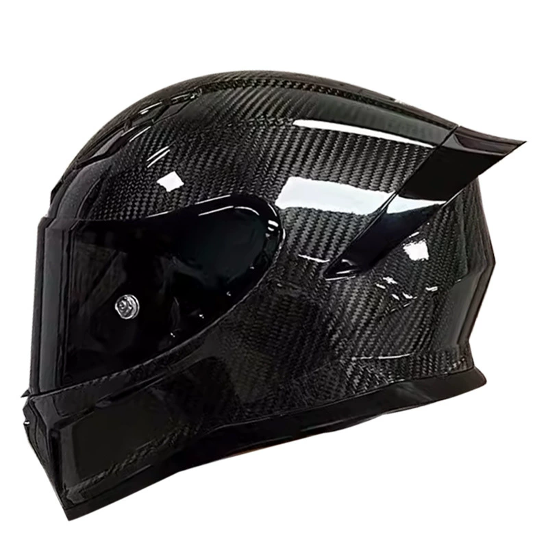 High-Performance Racing Advanc - Carbon Fiber Lightweight Motorcycle Helmet recension och pris