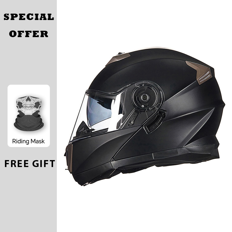 Motorcycle Helmets Modular Fli - Modular Flip Up Motorcycle Helmet Dot Approved recension och pris