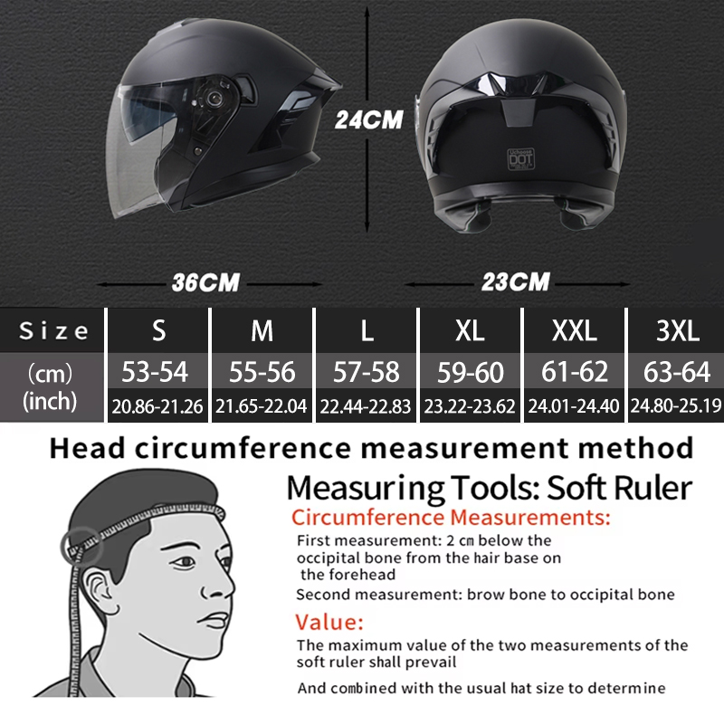 715 Motorcycle Dual Visor Flip - Dual Visor Motorcycle Racing Helmet recension och pris