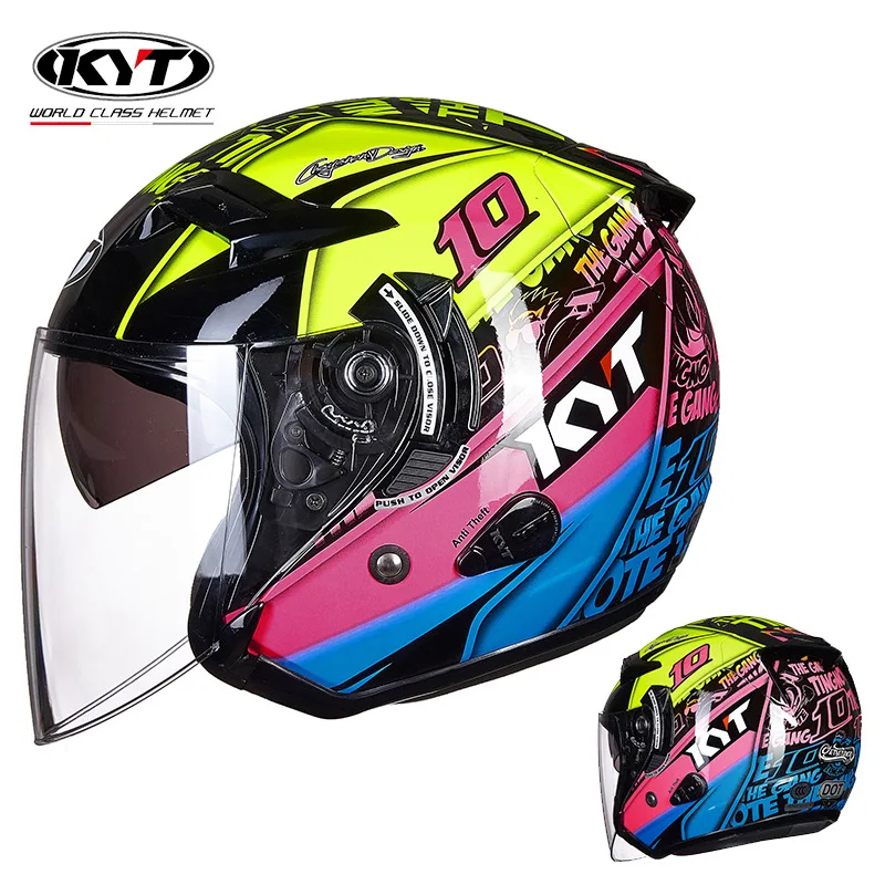 KYT Motorcycle Helmet Jet Vint - Vintage Open Face Retro Helmet recension och pris