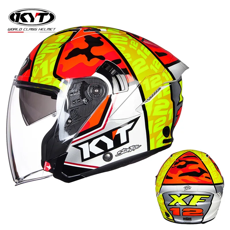 KYT Motorcycle Helmet Jet Vint - Vintage Open Face Retro Helmet recension och pris