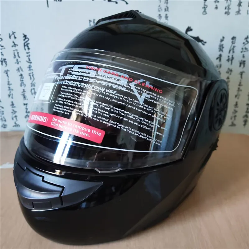 Flip Up Motorcycle Modular Mot - Motorcycle Helmet Inner Sun Visor Lens recension och pris