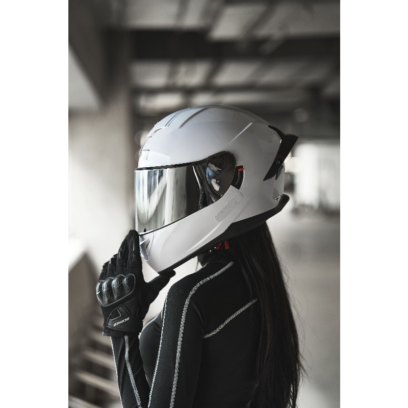 Airo Motorcycle Full Face Helm - Dual Visor Motorcycle Racing Helmet recension och pris