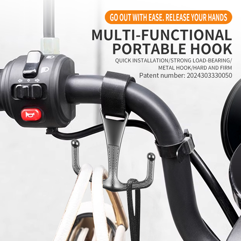 Electric bike hook, front univ - Motorcycle Helmets recension och pris