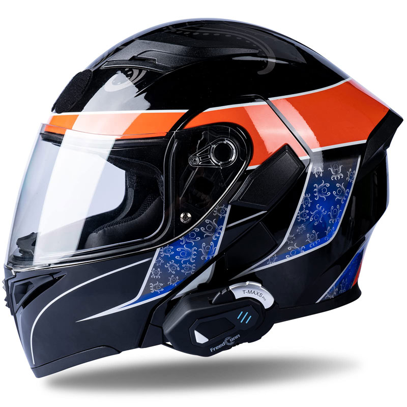 FreedConn T Max S Pro Motorcyc - Universal Motorcycle Helmet Intercom Headset recension och pris