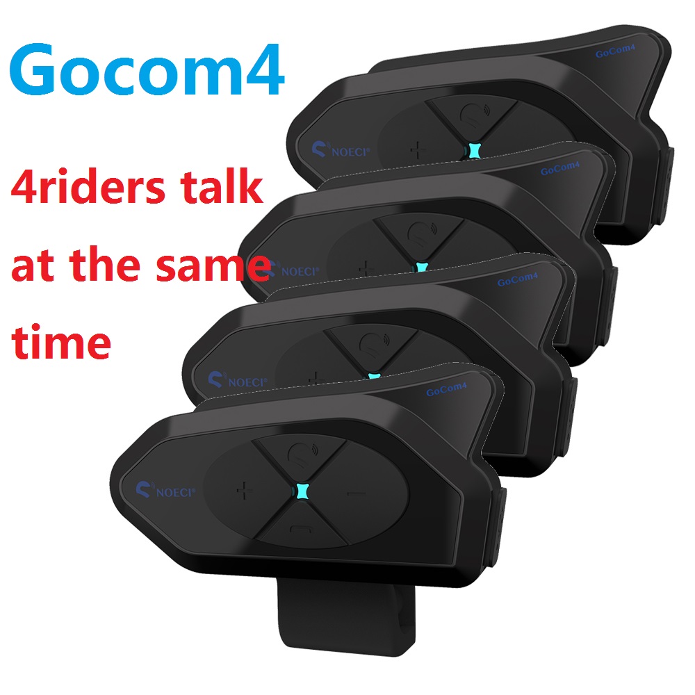 GOCOM4 Motorcycle Bluetooth In - Universal Motorcycle Helmet Intercom Headset recension och pris