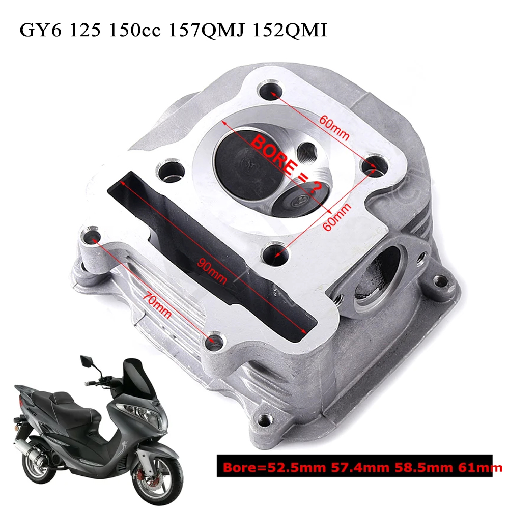 GY6 Cylinder Head Motorcycle P - Scooter Parts recension och pris