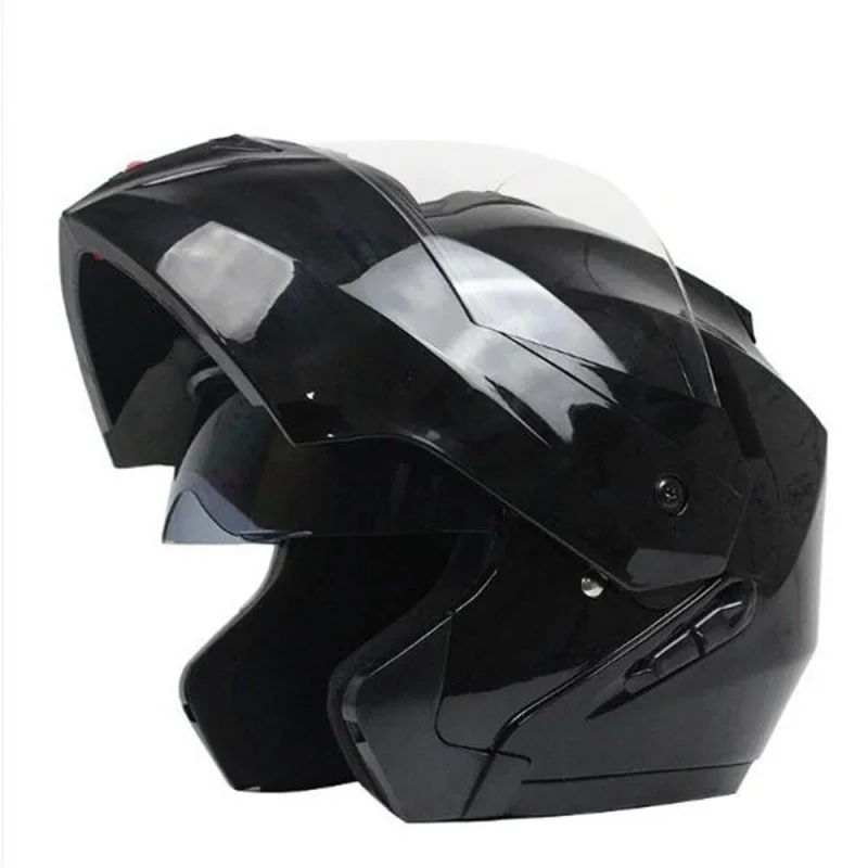 Latest DOT Approved Safety Mod - Dual Visor Motorcycle Racing Helmet recension och pris