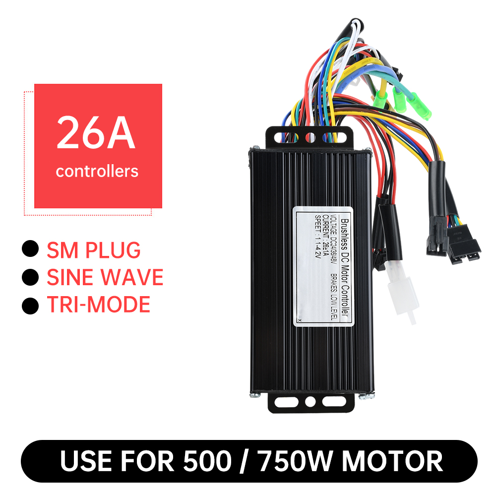 26A 500/750W DC 24V/36/48V E-b - Scooter Parts recension och pris