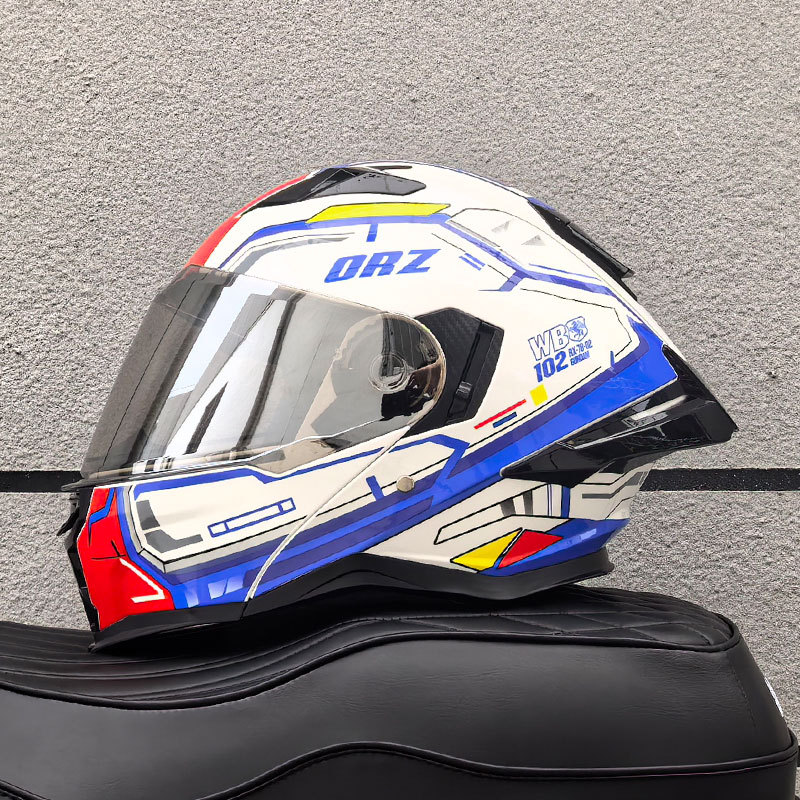 Unisex Adult Modular Flip‑Up F - Modular Flip Up Motorcycle Helmet Dot Approved recension och pris