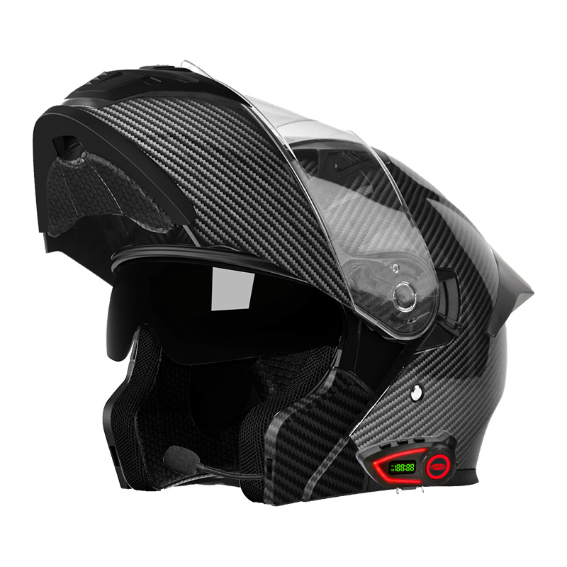 ABS Material Motorcycle Helmet - Modular Flip Up Motorcycle Helmet Dot Approved recension och pris