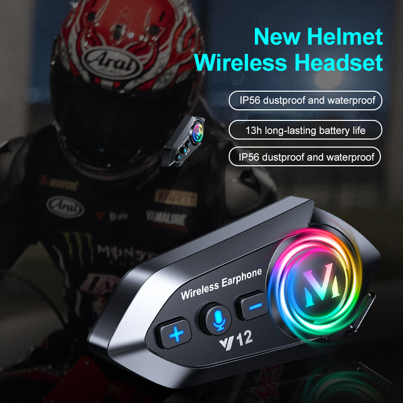 Kebudumei Motorcycle Helmet Bl - Full Face Motorcycle Helmet With Bluetooth recension och pris