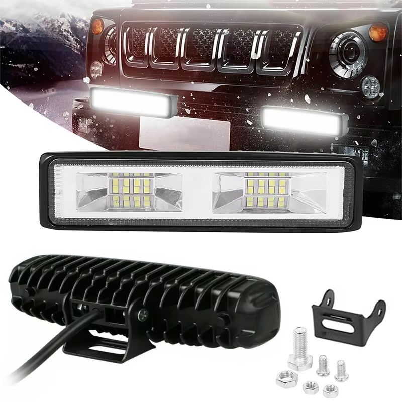 48W LED Car Work Light High Br - Universal Motorcycle Led Headlight Projector recension och pris
